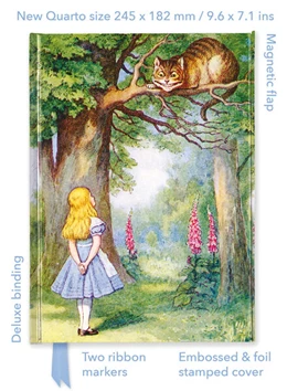 Abbildung von John Tenniel: Alice and the Cheshire Cat (Foiled Quarto Journal) | 1. Auflage | 2025 | beck-shop.de