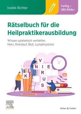 Abbildung von Richter | Rätselbuch für die Heilpraktikerausbildung (Über 400 bunte Aufgaben & Lösungen) | 1. Auflage | 2025 | beck-shop.de