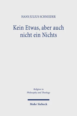 Abbildung von Schneider | Kein Etwas, aber auch nicht ein Nichts | 1. Auflage | 2025 | beck-shop.de