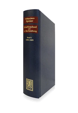 Abbildung von Spener / Sträter | Briefwechsel mit Adam Rechenberg 1686-1704 | 1. Auflage | 2025 | beck-shop.de