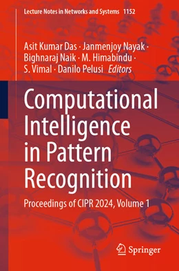 Abbildung von Das / Nayak | Computational Intelligence in Pattern Recognition | 1. Auflage | 2025 | beck-shop.de