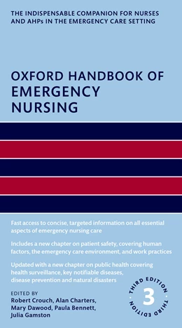 Abbildung von Crouch / Charters | Oxford Handbook of Emergency Nursing | 3. Auflage | 2025 | beck-shop.de