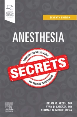 Abbildung von Keech / Laterza | Anesthesia Secrets | 7. Auflage | 2025 | beck-shop.de