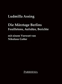 Abbildung von Assing | Die Märztage Berlins | 1. Auflage | 2025 | beck-shop.de