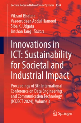 Abbildung von Bhateja / Abdul Hameed | Innovations in ICT: Sustainability for Societal and Industrial Impact | 1. Auflage | 2025 | beck-shop.de