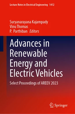 Abbildung von Kajampady / Thomas | Advances in Renewable Energy and Electric Vehicles | 1. Auflage | 2025 | beck-shop.de