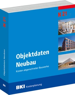 Abbildung von BKI Baukosteninformationszentrum Deutscher Architektenkammern | BKI Objektdaten Neubau N21 - Massivbau | 1. Auflage | 2025 | beck-shop.de