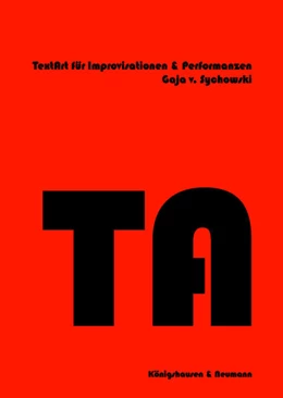 Abbildung von Sychowski | TextArt für Improvisationen und Performanzen | 1. Auflage | 2025 | beck-shop.de