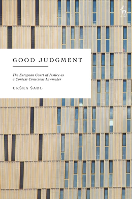 Abbildung von Sadl | Good Judgment | 1. Auflage | 2026 | beck-shop.de