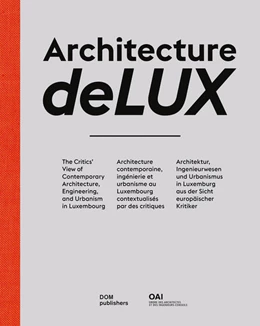 Abbildung von Bokern / Hurt | Architecture deLUX | 1. Auflage | 2025 | beck-shop.de