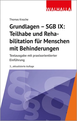 Abbildung von Knoche | Grundlagen - SGB IX: Teilhabe und Rehabilitation von Menschen mit Behinderungen | 3. Auflage | 2025 | beck-shop.de