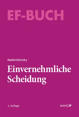 Abbildung von Nademleinsky | Einvernehmliche Scheidung | 2. Auflage | 2025 | beck-shop.de