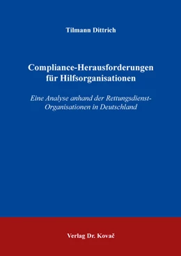 Abbildung von Dittrich | Compliance-Herausforderungen für Hilfsorganisationen | 1. Auflage | 2025 | 25 | beck-shop.de