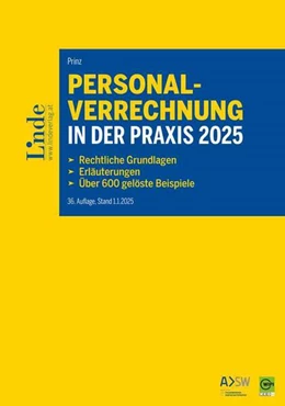 Abbildung von Prinz | Personalverrechnung in der Praxis 2025 | 36. Auflage | 2025 | beck-shop.de