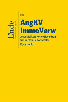 Abbildung von Hitz | Angestellten-Kollektivvertrag für Immobilienverwalter | 1. Auflage | 2025 | beck-shop.de