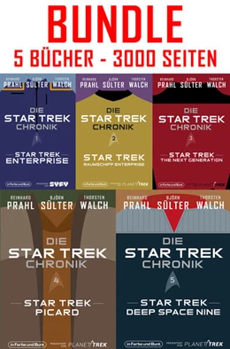Abbildung von Sülter / Prahl | Die Star-Trek-Chronik - Das Bundle mit Band 1 bis 5 | 1. Auflage | 2025 | beck-shop.de