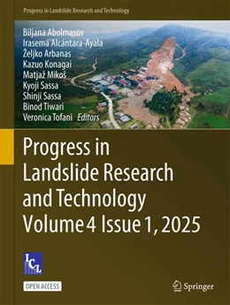 Abbildung von Abolmasov / Alcántara-Ayala | Progress in Landslide Research and Technology, Volume 4 Issue 1 2025 | 1. Auflage | 2025 | beck-shop.de