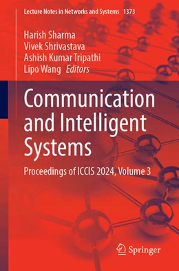 Abbildung von Sharma / Shrivastava | Communication and Intelligent Systems | 1. Auflage | 2025 | beck-shop.de