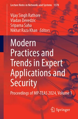 Abbildung von Rathore / Devedzic | Modern Practices and Trends in Expert Applications and Security | 1. Auflage | 2025 | beck-shop.de