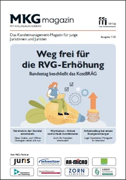 Abbildung von Fachinfo-Magazin MkG • Ausgabe 01/2025 | | 2025 | beck-shop.de