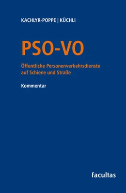 Abbildung von Kachlyr-Poppe / Küchli | PSO-VO | 1. Auflage | 2025 | beck-shop.de