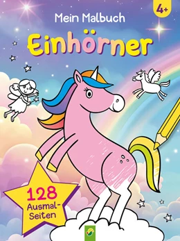 Abbildung von Schwager & Steinlein Verlag | Mein Malbuch Einhörner | 1. Auflage | 2025 | beck-shop.de