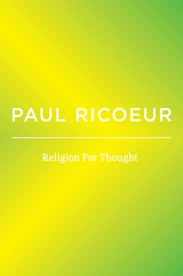 Abbildung von Ricoeur | Religion For Thought | 1. Auflage | 2025 | beck-shop.de