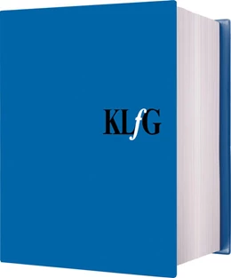Abbildung von Domsch / Hijiya-Kirschnereit | Kritisches Lexikon zur fremdsprachigen Gegenwartsliteratur (KLfG) | 1. Auflage | 2025 | beck-shop.de