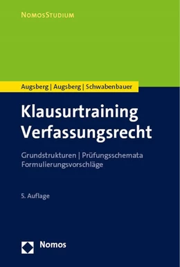 Abbildung von Augsberg / Schwabenbauer | Klausurtraining Verfassungsrecht | 5. Auflage | 2025 | beck-shop.de