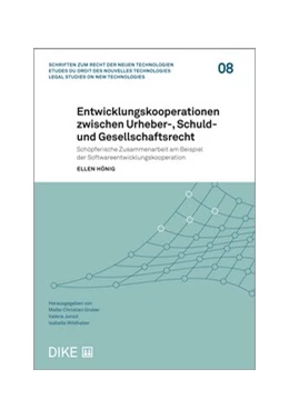 Abbildung von Hönig | Entwicklungskooperationen zwischen Urheber-, Schuld- und Gesellschaftsrecht | 1. Auflage | 2025 | Band 8 | beck-shop.de