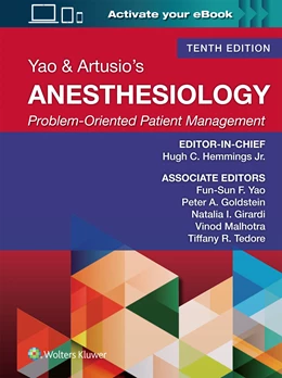 Abbildung von HEMMINGS | Yao & Artusio's Anesthesiology | 10. Auflage | 2025 | beck-shop.de