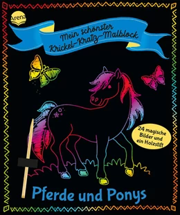 Abbildung von Mein schönster Krickel-Kratz-Malblock. Pferde und Ponys | 1. Auflage | 2025 | beck-shop.de