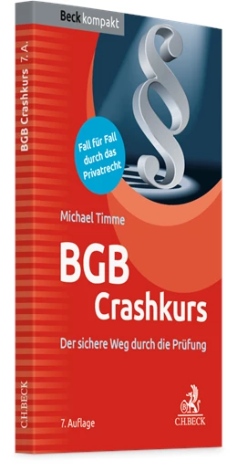 Abbildung von Timme | BGB Crashkurs | 7. Auflage | 2025 | beck-shop.de