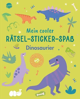 Abbildung von Mein cooler Rätsel-Sticker-Spaß. Dinosaurier | 1. Auflage | 2025 | beck-shop.de