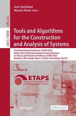 Abbildung von Gurfinkel / Heule | Tools and Algorithms for the Construction and Analysis of Systems | 1. Auflage | 2025 | beck-shop.de