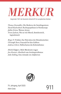 Abbildung von Demand / Knörer | MERKUR 4/2025, Jg.79 | 1. Auflage | 2025 | beck-shop.de