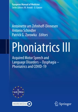 Abbildung von Am Zehnhoff-Dinnesen / Schindler | Phoniatrics III | 1. Auflage | 2025 | beck-shop.de