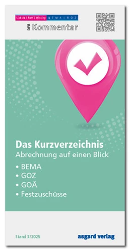 Abbildung von Raff / Wissing | Das Kurzverzeichnis | 13. Auflage | 2025 | beck-shop.de
