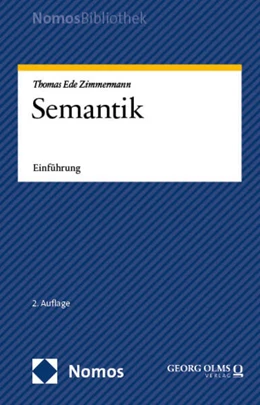 Abbildung von Zimmermann | Semantik | 2. Auflage | 2026 | beck-shop.de