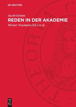Abbildung von Grimm | Reden in der Akademie | 1. Auflage | 1985 | beck-shop.de