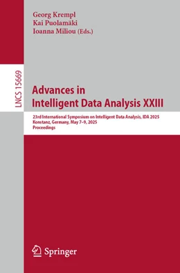 Abbildung von Krempl / Puolamäki | Advances in Intelligent Data Analysis XXIII | 1. Auflage | 2025 | beck-shop.de