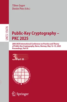 Abbildung von Jager / Pan | Public-Key Cryptography – PKC 2025 | 1. Auflage | 2025 | beck-shop.de