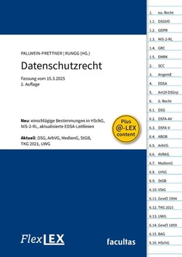 Abbildung von Pallwein-Prettner / Rungg | FlexLex Datenschutzrecht | 2. Auflage | 2025 | beck-shop.de