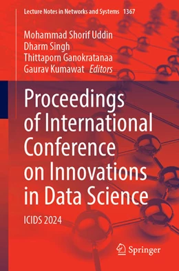 Abbildung von Uddin / Singh | Proceedings of International Conference on Innovations in Data Science | 1. Auflage | 2025 | beck-shop.de