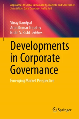 Abbildung von Kandpal / Tripathy | Developments in Corporate Governance | 1. Auflage | 2025 | beck-shop.de
