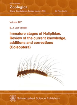 Abbildung von Vondel | Immature stages of Haliplidae | 1. Auflage | 2025 | beck-shop.de