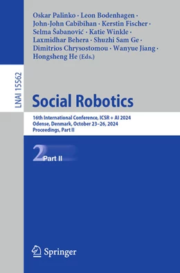 Abbildung von Palinko / Bodenhagen | Social Robotics | 1. Auflage | 2025 | beck-shop.de