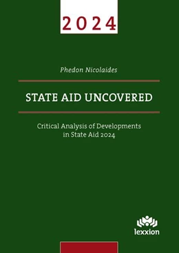 Abbildung von Nicolaides | State Aid Uncovered | 1. Auflage | 2025 | beck-shop.de