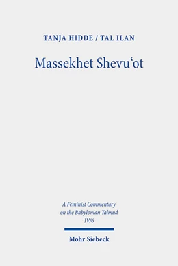 Abbildung von Hidde / Ilan | Massekhet Shevu'ot | 1. Auflage | 2025 | beck-shop.de