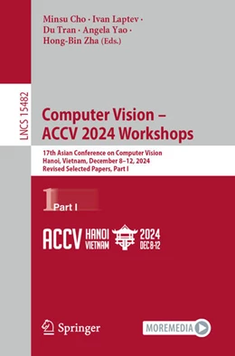 Abbildung von Cho / Laptev | Computer Vision - ACCV 2024 Workshops | 1. Auflage | 2025 | beck-shop.de